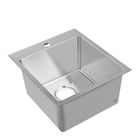 25'' Double Bowl Top Mount Stainless Steel Kitchen Sink With Brushed Satin Finish