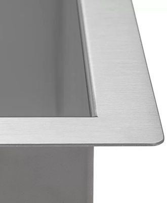 Double Bowl Stainless Steel Single Bowl Kitchen Sink Top Mount 32''X18''X10''
