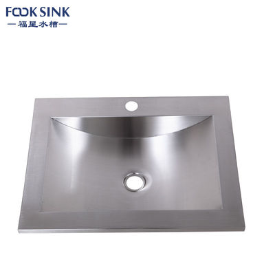 Luxury Bathroom Sink Lifetime Warranty With Commercial Grade Satin Finish