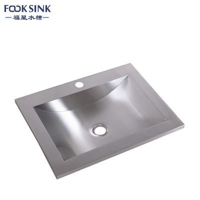 Luxury Bathroom Sink Lifetime Warranty With Commercial Grade Satin Finish