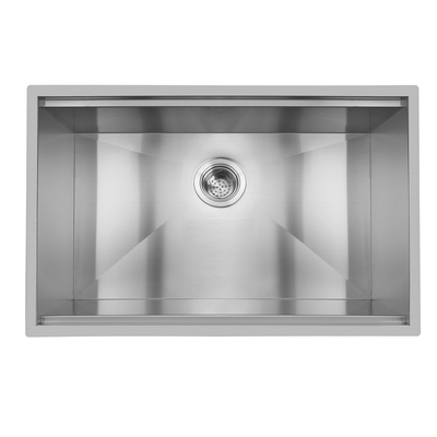 FOOK SINK Handmade Underment 304 ze stali nierdzewnej Signle Bowl zlewozmywak z półką