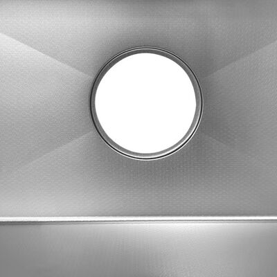 Popular Korean Style Sink 860x520mm Embossed Kitchen Sinks with 185mm Drain Hole Honeycomb Nano Sink Scratch Resistant Ss304 Stainless Steel Sink for Apartment Flat