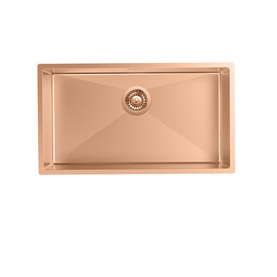 Vintage 16/18 Gauge Rose Gold Umywalka Apartament Dom Nowoczesne umywalki warzywne 32calowe Szybki z deską do cięcia