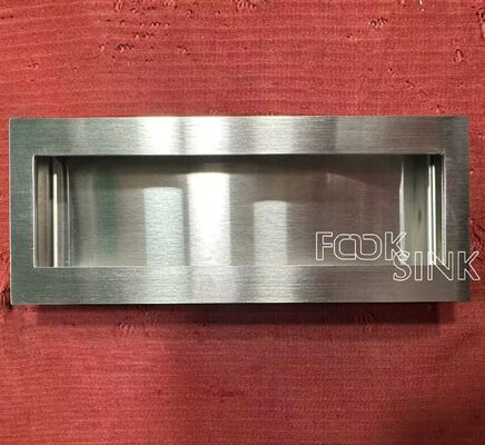 Custom Luxury Rectangular 304 Stainless Steel Sliding Door Handle Factory wholesale Flush Pull Handles Matte Black